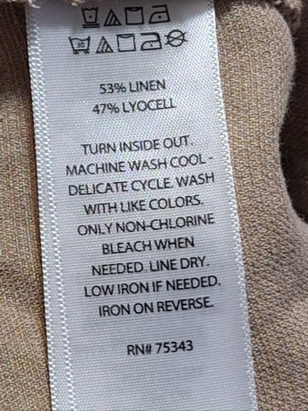C&C CA Medium Linen Lyocell Crop Wide Leg Pull On Pants Beachy Boho Resort - Picture 4 of 7